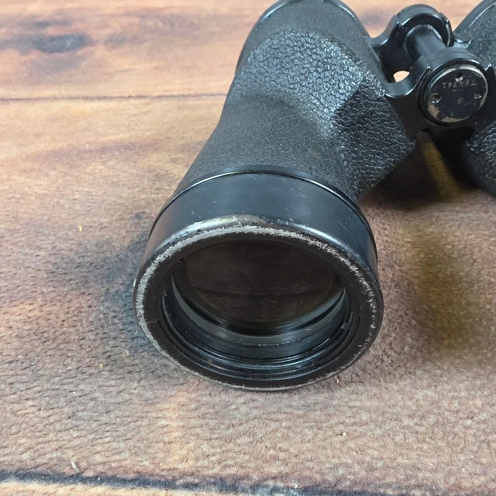 Bausch & Lomb Binoculars Mens OS Black Good 7x50 Vintage Rochester NY USA